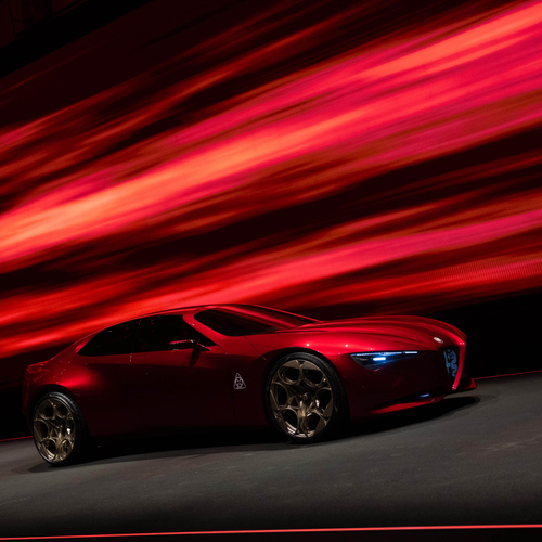 2026 Alfa Romeo Cuorerosso Concept Front View